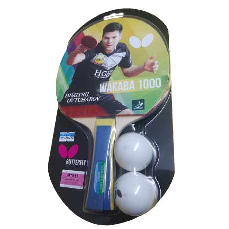 Butterfly Wakaba 1000 Table Tennis Racket Set